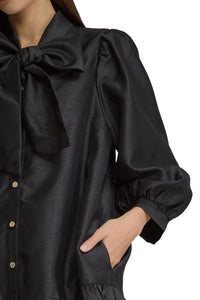 Ladies Little Black Statement Dress