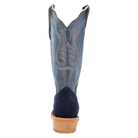 Ladies R.Watson Dark Blue Roughout Boots