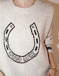 Ladies "Good Luck" Sweater
