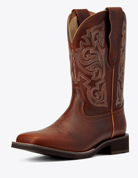Ladies Ariat Delilah Stretch Spiced Brown Boots