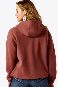 Ladies Ariat Essential Burnt Russet Hoodie