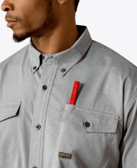 Men's Ariat Rebar VentTEK DuraStretch Work Shirt