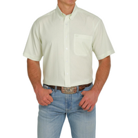 Men's Cinch Lime Print Arenaflex Short Sleeve Shirt