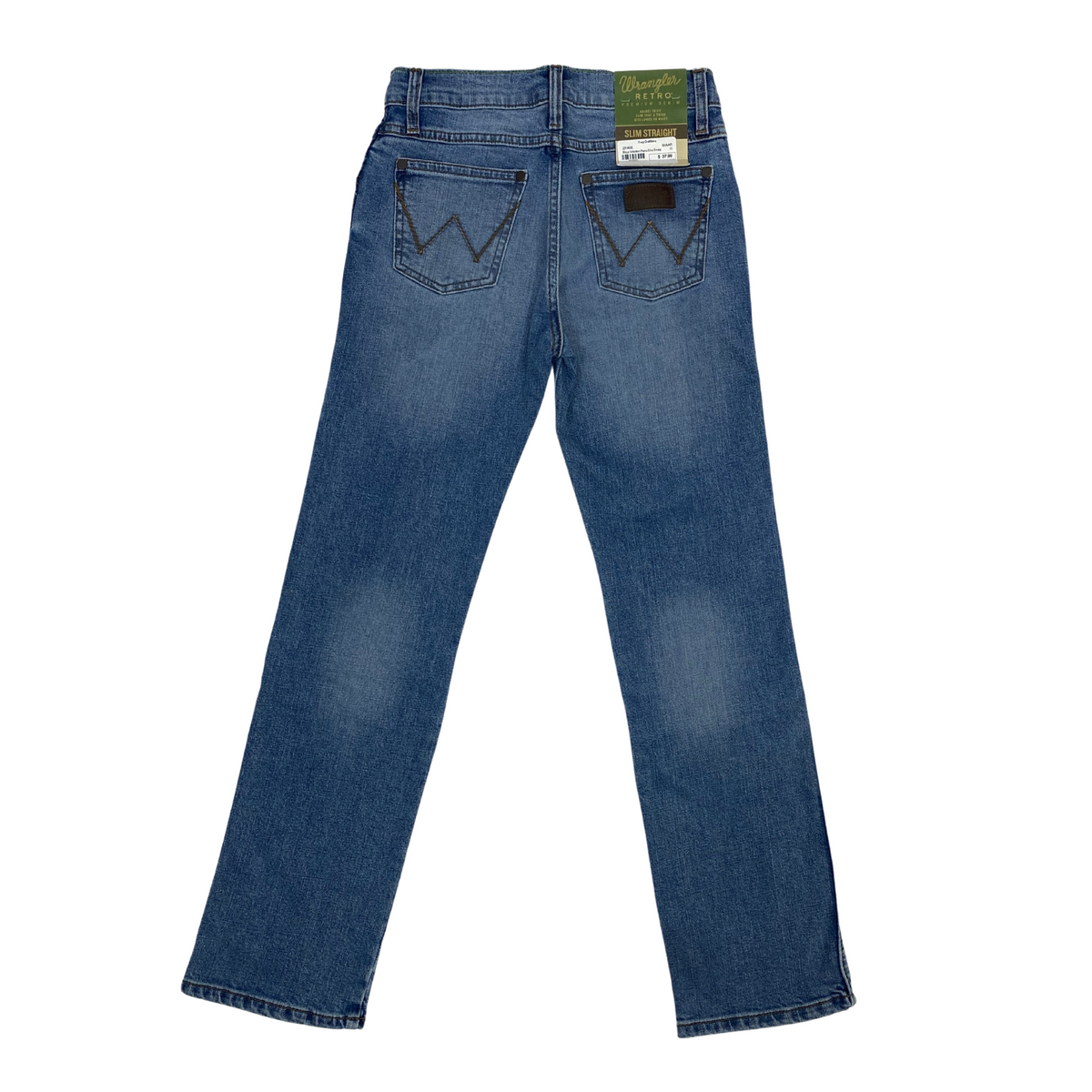 Boys Wrangler Retro Slim Straight Jeans