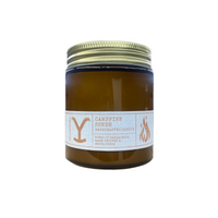 Yellowstone Campfire Suede Candle