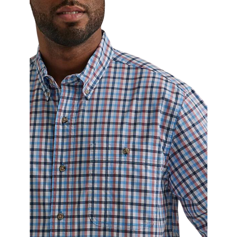 Men's Wrangler Rugged Wear Short Sleeve Shirt