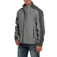 Men's Cinch Concealed Carry Bonded Jacket- Gray