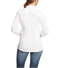 Women's Wrinkle Resist Kirby White Stretch Shirt