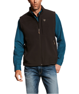 Men's Vernon Softshell Coffee Bean Vest