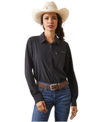 Women's Venttek Black Western Shirt