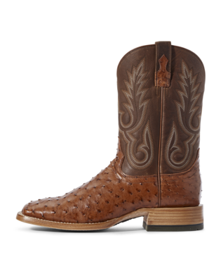 Men's Ariat Barker Full Quill Ostrich Boot