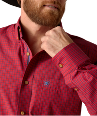 Men's Ariat Pro Series Procter Weg Red Shirt