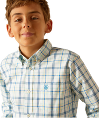 Boy's Pro Series Phelix Classic Fit Aqua Shirt