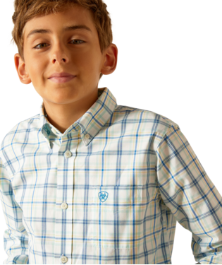 Boy's Pro Series Phelix Classic Fit Aqua Shirt