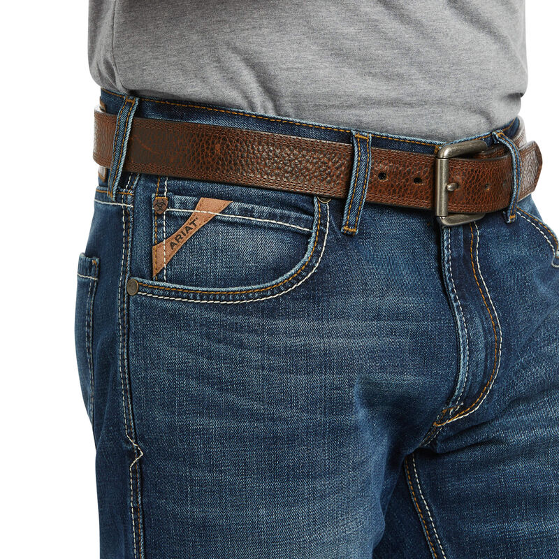 Men's Ariat M5 Straight Stretch Madera Stackable Straight Leg Jean