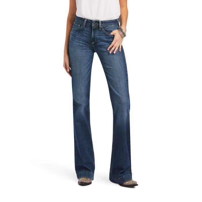Women's Ariat Slim Trouser Daphne Wide Leg Jean