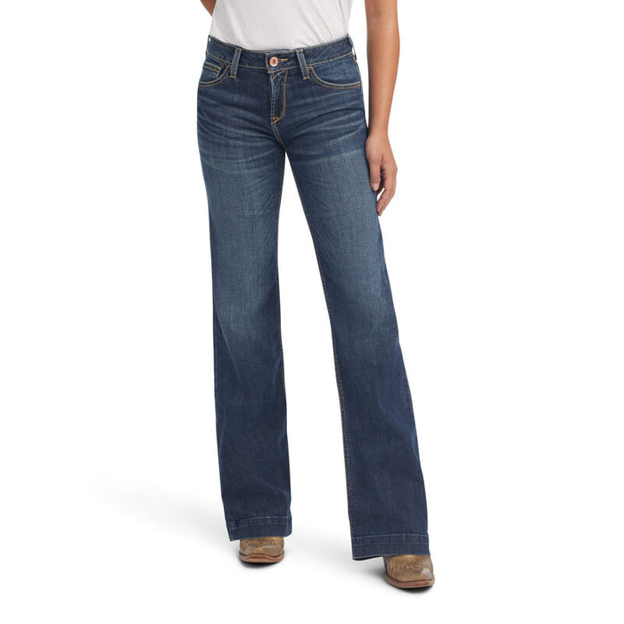 Women's Ariat Trouser Perfect Rise Maggie Wide Leg Jean