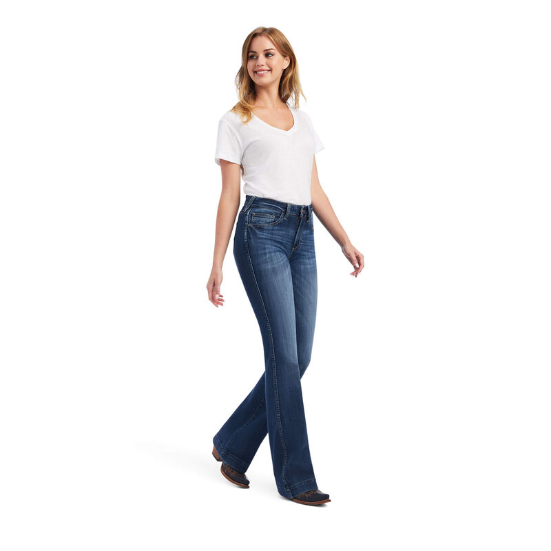 Women's Ariat Slim Trouser Mckenna Wide Leg Jean