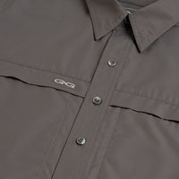 Men's Game Guard GunMetal MicroFiber Long Sleeve Shirt