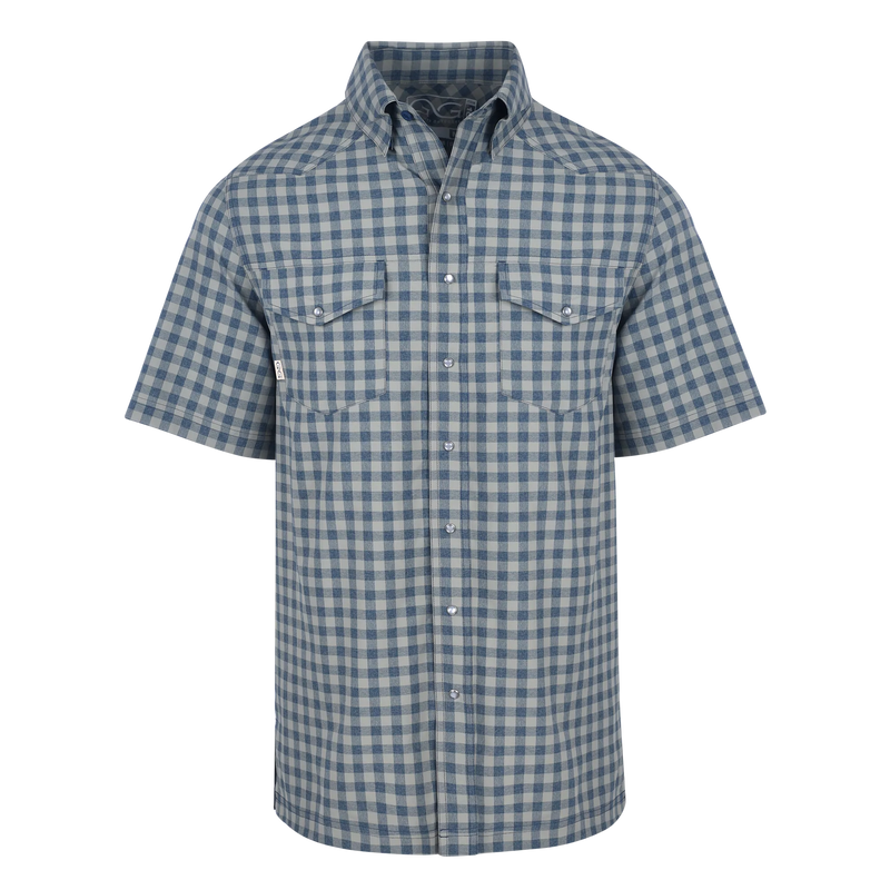 Men's Game Guard Mesquite Pearl Snap Short Sleeve Shirt