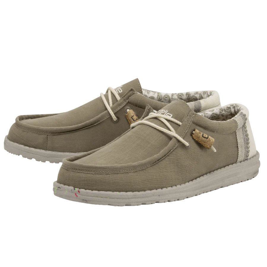 Men's Hey Dude Wally Break Stitch Mows Shoes