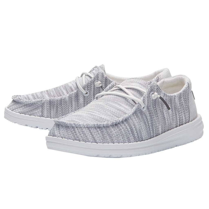 Women's Hey Dude Wendy Sox Glacier Grey Shoes
