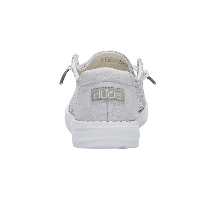 Women's Hey Dude Wendy Sox Glacier Grey Shoes