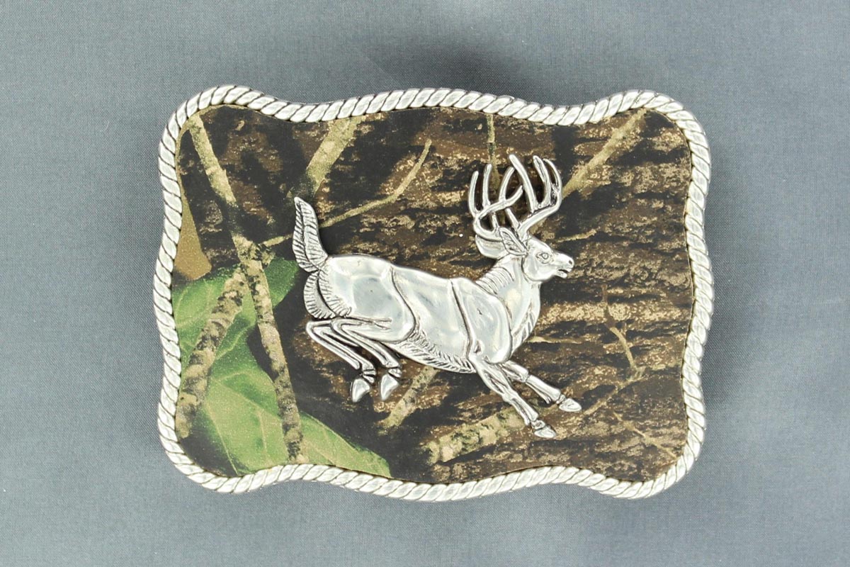 Traditional Camo Buck Buckle