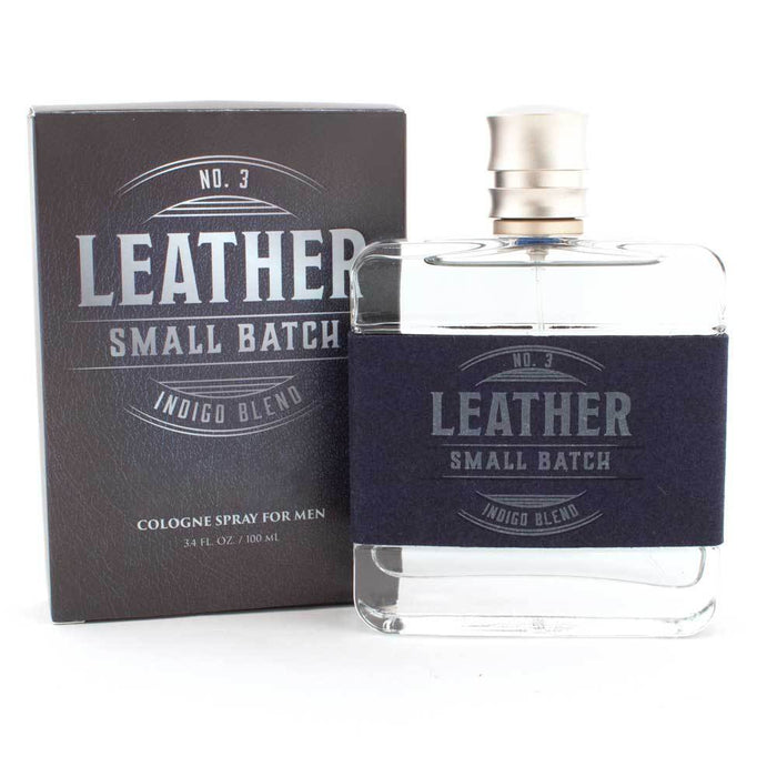 Leather No. 3 Small Batch Indigo Blend Cologne