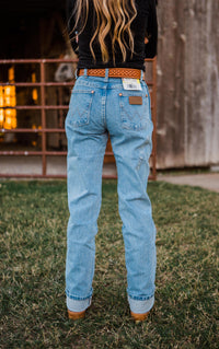 Wrangler® Cowboy Cut® Slim Fit Jean in Antique Wash