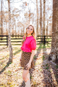 Women's Ruffle Short Sleeve Top
