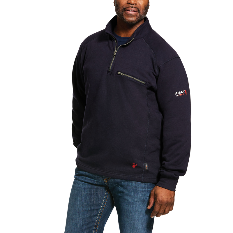 FR Rev 1/4 Zip Top Navy