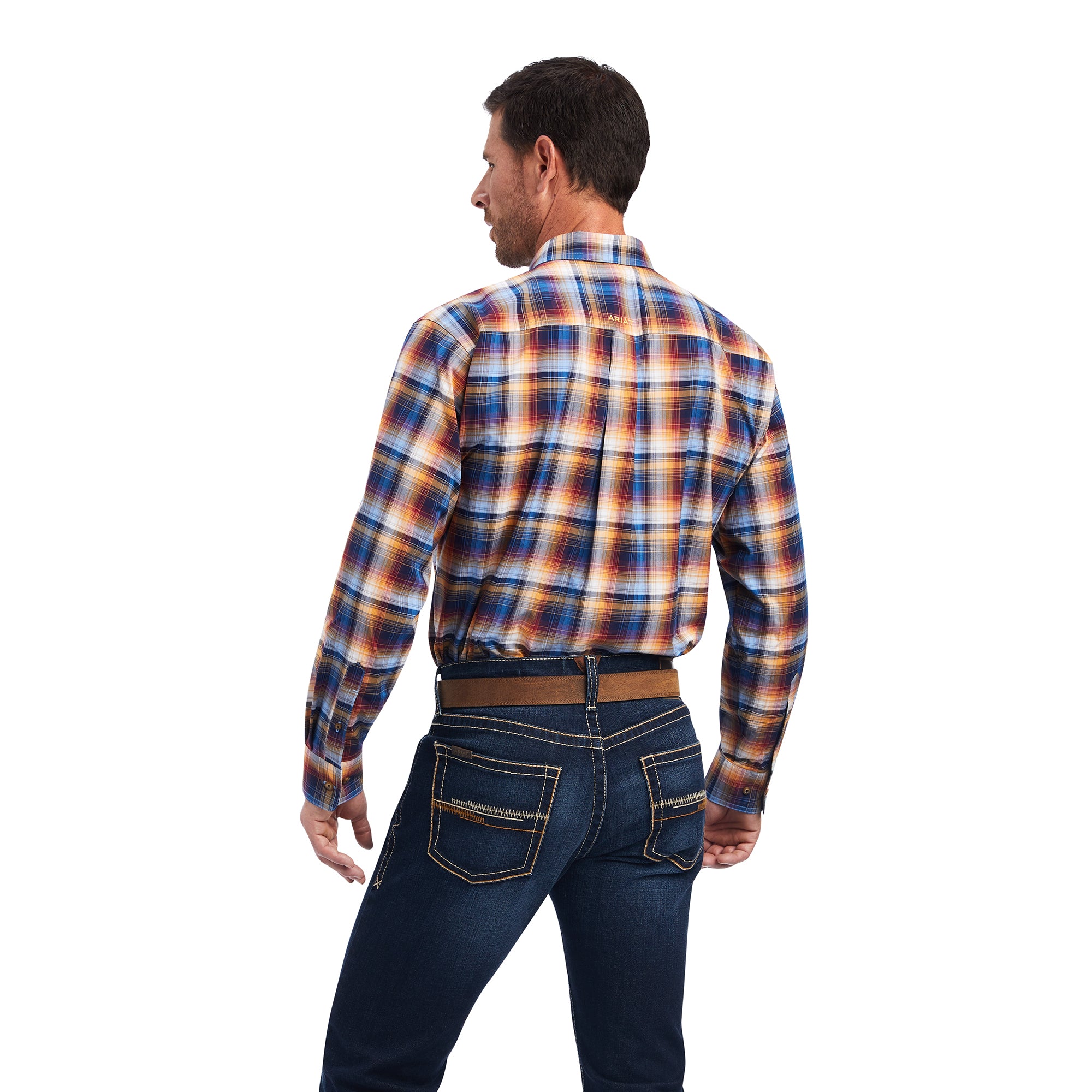 Orange sales ariat shirt