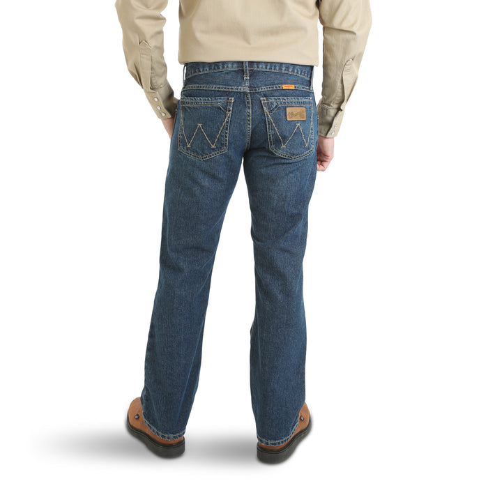 Men's Wrangler® Retro® FR Flame Resistant Advanced Comfort Slim Boot Jean