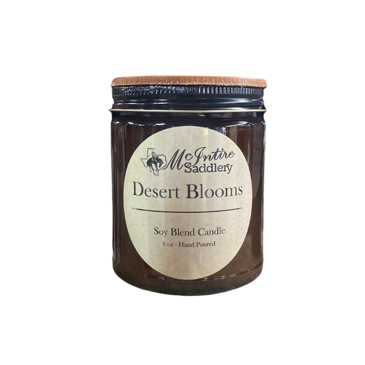 McIntire Desert Bloom Glass Jar Candle