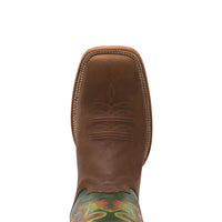 Men's R. Watson Mad Cat Tan Cow/Emerald Green Cowhide Boot