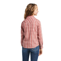 Girl's Ariat Antique Rubia Snap Long Sleeve Shirt