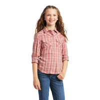 Girl's Ariat Antique Rubia Snap Long Sleeve Shirt