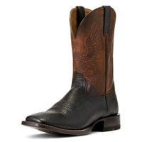 Men's Ariat Circuit Eagle Real Brown Square Toe Boot