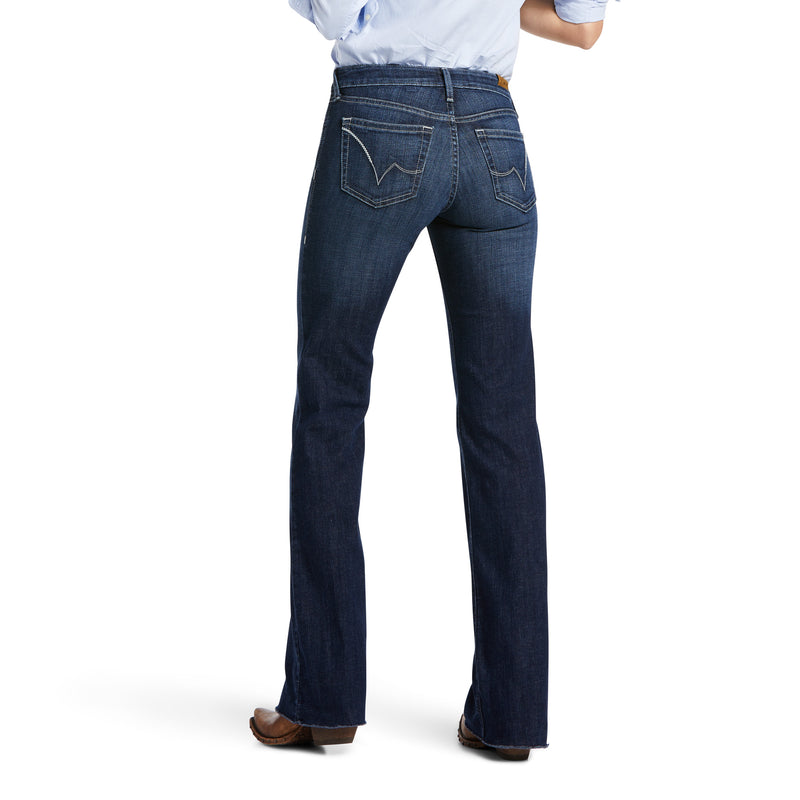 Women's Ariat Trouser Perfect Rise London Long Wide Leg Jean