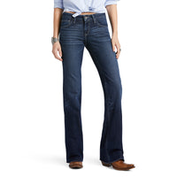 Women's Ariat Trouser Perfect Rise London Long Wide Leg Jean