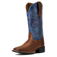 Women's Ariat Round Up Stretchfit Sassy Brown Boot