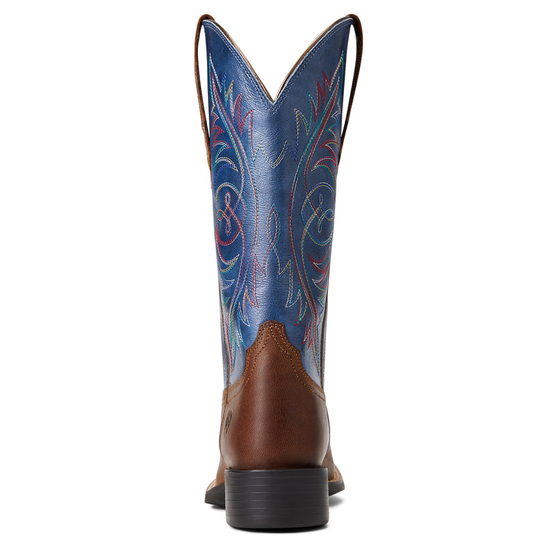 Women's Ariat Round Up Stretchfit Sassy Brown Boot