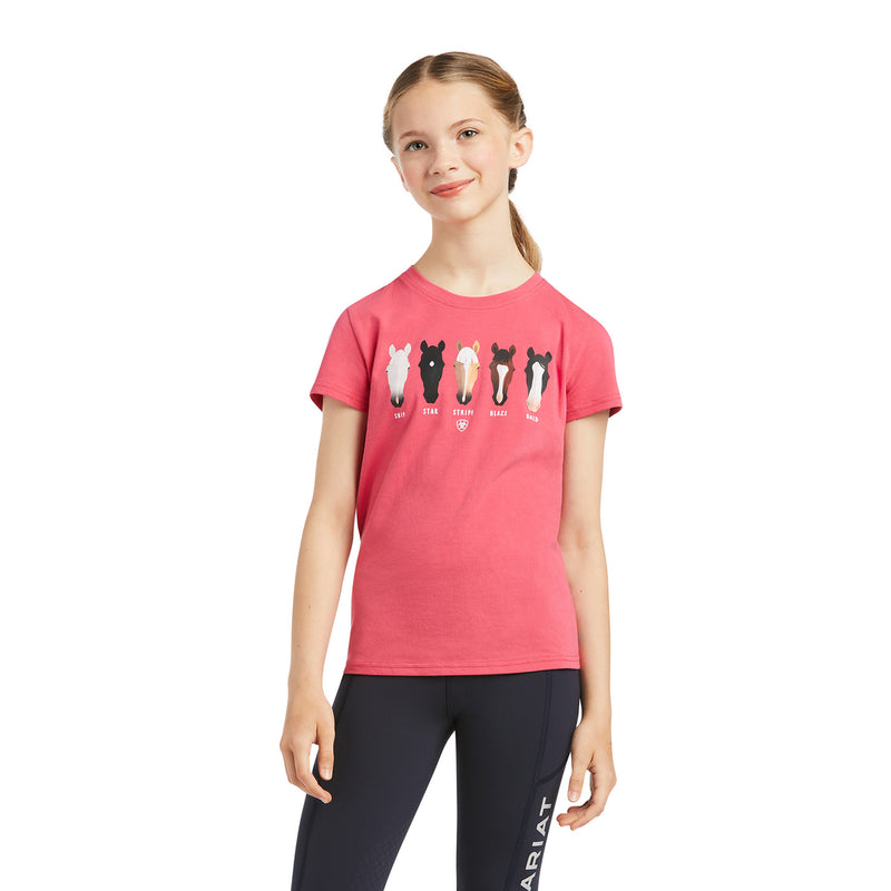 Girl's Ariat Youth Identity Parade Party Punch T-Shirt