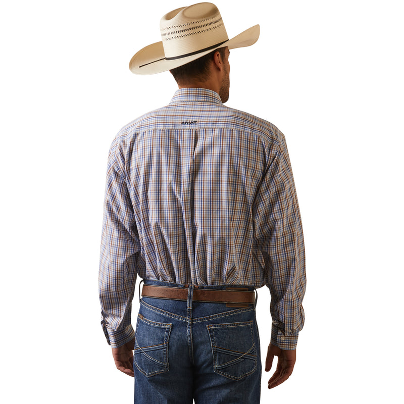 Men's Ariat Classic Shirt Blue Plaid