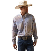 Men's Ariat Classic Shirt Blue Plaid