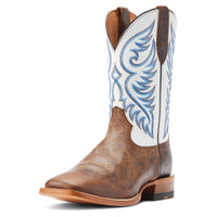 Men's Ariat Wiley Pecan Brown/ Cream Boot