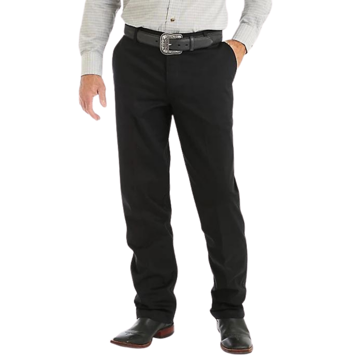 Wrangler riata 2025 flat front slacks