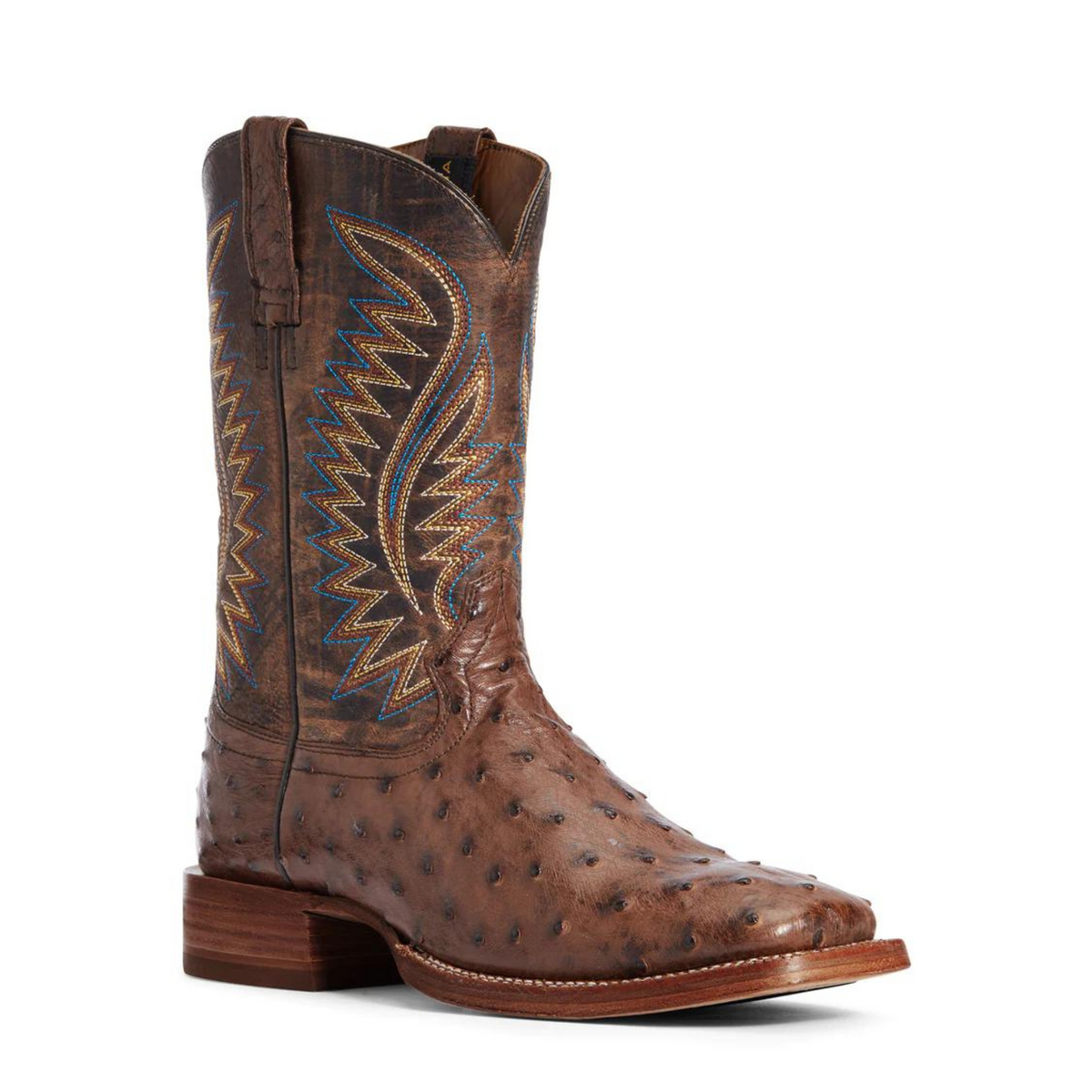 Men's Ariat Gallup Mocha Full Quill Ostrich Boot – Frey Outfitters