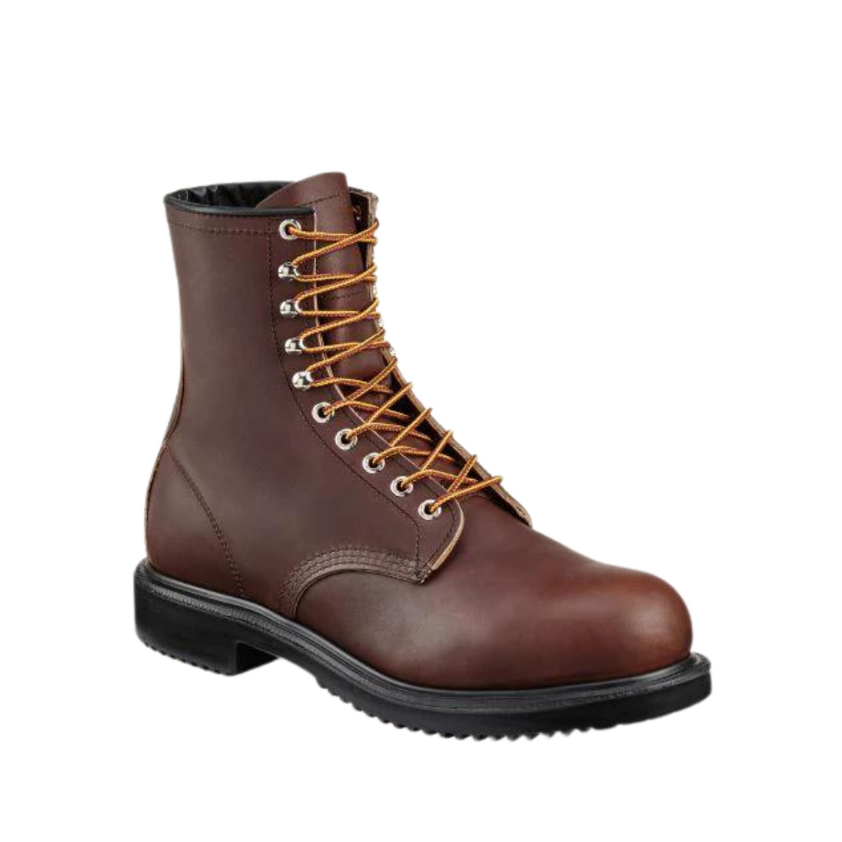 Red wing hard toe top boots